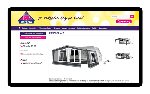 Website met Smaragd 270