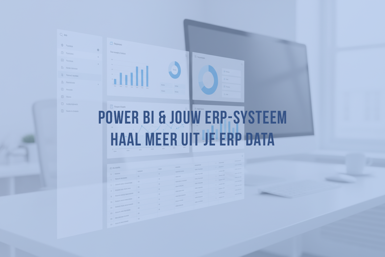 Power BI & jouw ERP-systeem - haal meer uit je ERP data
